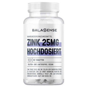 Zink hochdosiert Balasense 25 mg, 90 St Tabletten Produktbild