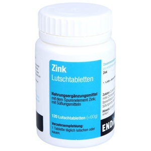 Zink Lutschtabletten, 120 St Lutschtabletten Produktbild