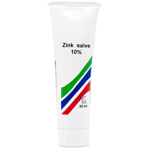 Zink salve 10% 30 ml produktbillede