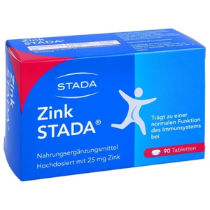 ZINK STADA 25 mg Tabletten Produktbild