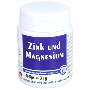 ZINK UND Magnesium Kapseln Produktbild