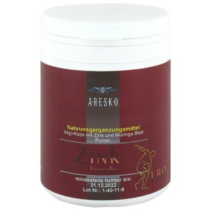Zink Vegi Kaps 30 mg vegitar, 180 St Kapseln Produktbild