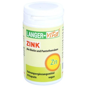 ZINK+VIT.B5+Biotin Kapseln Produktbild
