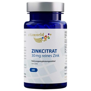 ZINKCITRAT 30 mg Kapseln Produktbild