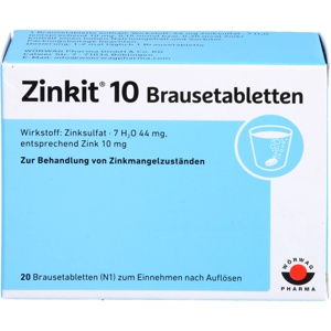 ZINKIT 10 Brausetabletten Produktbild