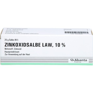 ZINKOXID Salbe LAW 25 g Salbe Produktbild