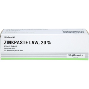 ZINKPASTE LAW, 20 %, 100 g Paste Produktbild