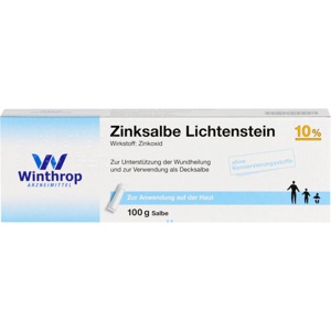 ZINKSALBE 100 g Salbe Produktbild