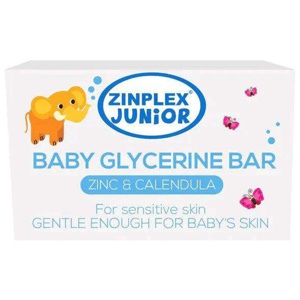 Zinplex Junior Baby Glycerine Bar 100g product image