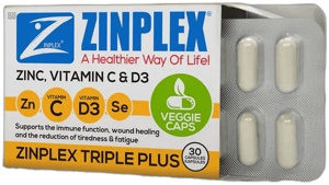 Zinplex Triple Plus Capsules Pack of 30 product image