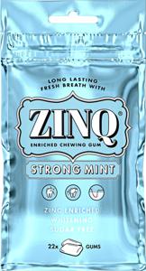 Zinq Strong Mint Tuggummi 22 st produkt bild