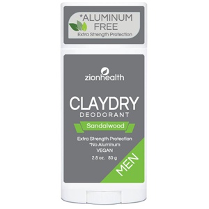 Zionhealth - Bio Claydry deodorant - Sandalwood produktbillede