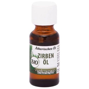 ZIRBENÖL ätherisch Bio Unterweger Produktbild