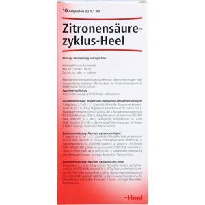 ZITRONENSÄUREZYKLUS Heel Ampullen Produktbild