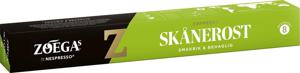 Zoégas by Nespresso Skånerost 10 kapslar produkt bild