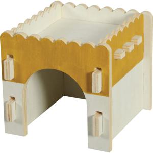 Zolux Cosy Trähus till Smådjur 15 x 15 x 14 cm produkt bild