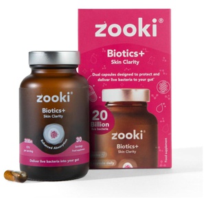 Zooki Biotics+ Skin Clarity 30 Capsules product image