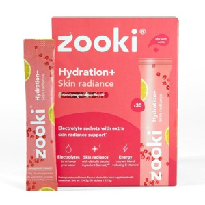 Zooki Hydration+ Skin Radiance, Pomegranate Flavour - 30 Sachets product image