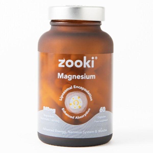 Zooki Liposomal Magnesium Bisglycinate 840mg Capsules - 30 Day Supply product image