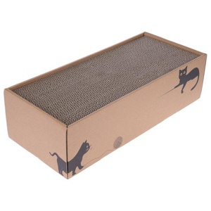 Zooplus Basics Box mit 4 Kratzbrettern Produktbild