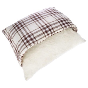 Zooplus Basics Karo Kuschelbett Kissen Produktbild