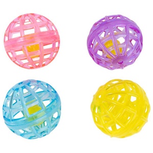 Zooplus Basics Katzenspielzeug Glockenbälle Produktbild