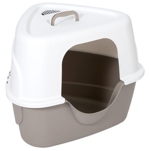 Zooplus Basics Katzentoilette mit Haube Produktbild