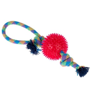 Zooplus Basics Seil mit Ball Produktbild