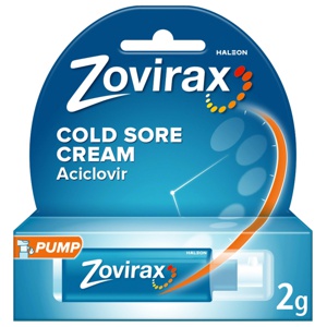 Zovirax Cold Sore Cream Pump 2g product image