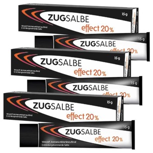 Zugsalbe effect 20% Salbe, 3x15 g Salbe Produktbild