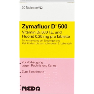 ZYMAFLUOR-D-500-Tabletten Produktbild