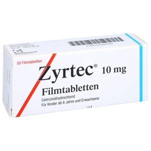 ZYRTEC 10 mg Filmtabletten Produktbild